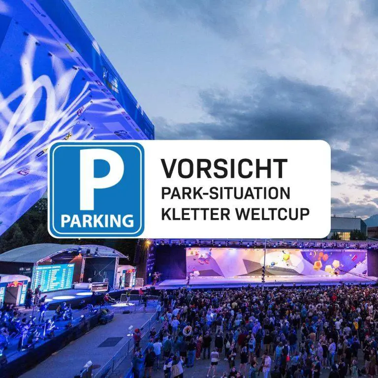 IFSC Climbing World Cup Innsbruck – Parking & Access Info