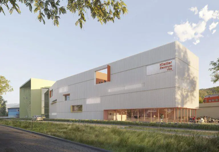 Visualisierungen Kletterzentrum Völs Aussen