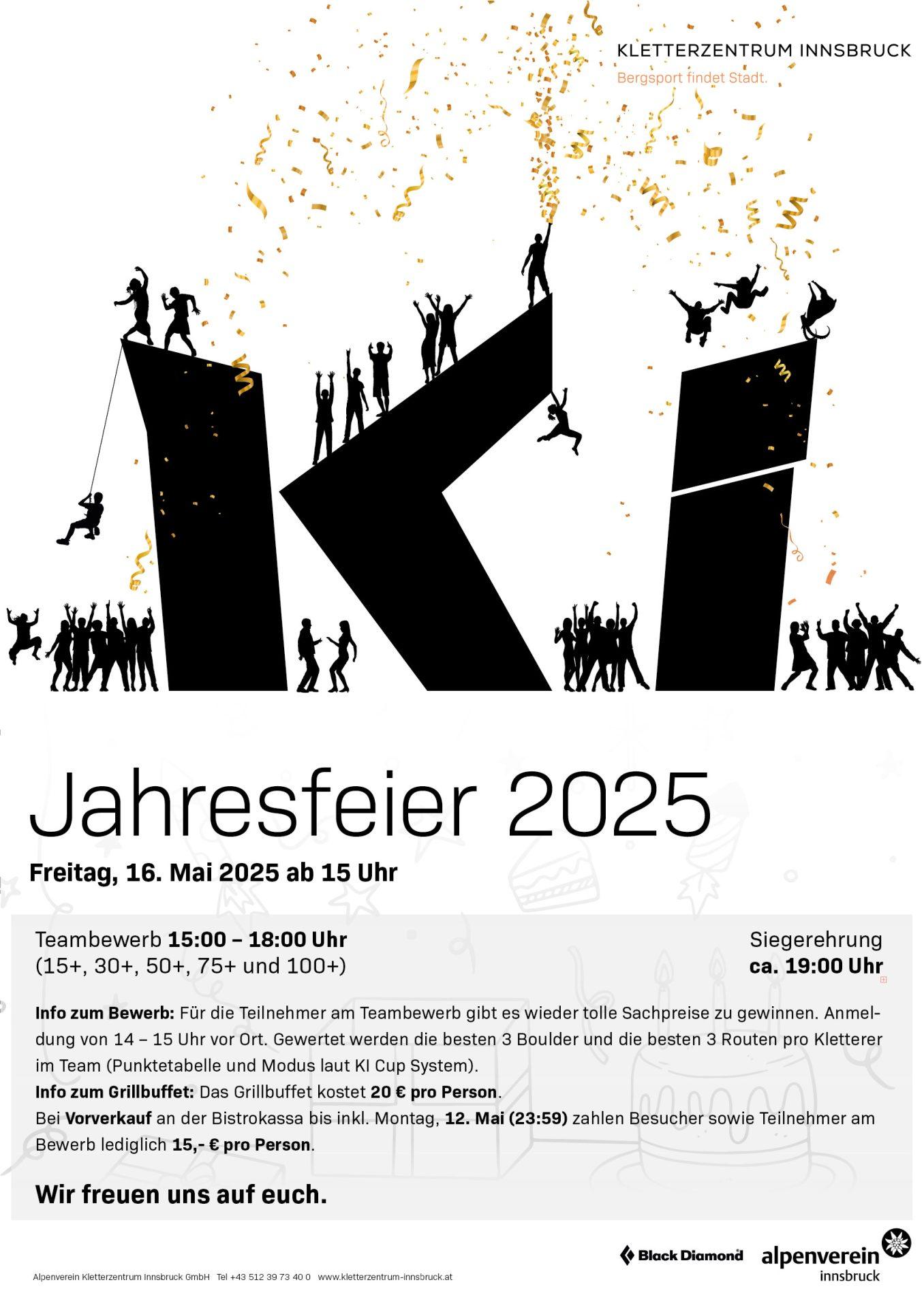KIetterzentrum Innsbruck - Das Ki - Kletterzentrum Innsbruck 9 Featured image for “Jahresfeier und 8. Ki-Geburtstagsfest”
