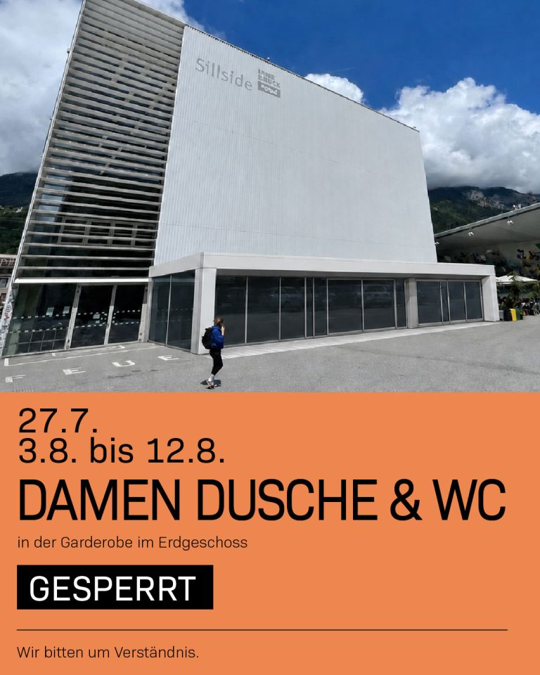 KIetterzentrum Innsbruck - Das Ki - Kletterzentrum Innsbruck 2 Featured image for “Damen Dusche und Damen WC an folgenden Tagen gesperrt”